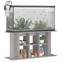 VidaXL Aquariumstandaard 120x40x60 cm bewerkt hout grijs sonoma - thumbnail
