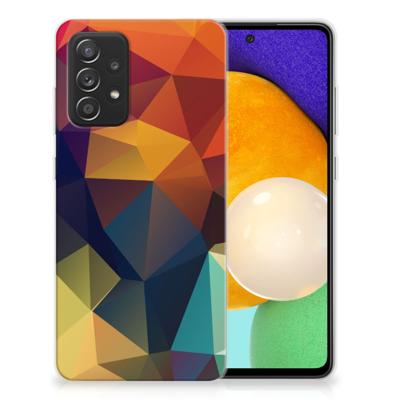 Samsung Galaxy A52 (5G/4G) | TPU Hoesje | Polygon Color Samsung Galaxy A52 (5G/4G) | TPU Hoesje | Polygon Color