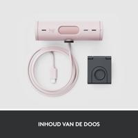 Logitech Brio 500 Full HD-webcam Klemhouder, Stereomicrofoon, Geïntegreerd afdekpaneel - thumbnail