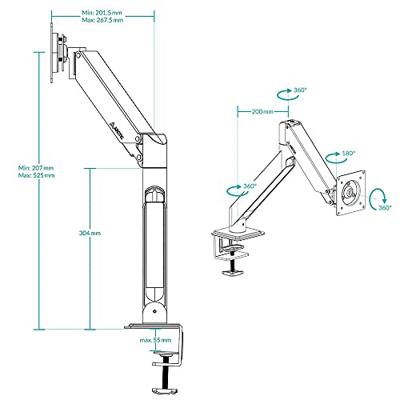 Schermtafel Support Arctic AEMNT00062A 43" Schermtafel Support Arctic AEMNT00062A 43"