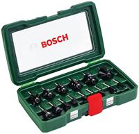 Bosch Accessoires 15-delige hardmetalen frezenset(Ø 1/4" schacht (6,35 mm) ) - 2607019468 - thumbnail