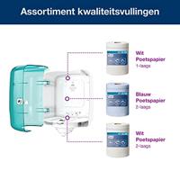 TORK 473180 Reflex™ Papierenhanddoekdispenser Kunststof Wit, Turquoise 1 stuk(s) - thumbnail