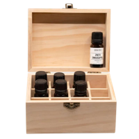 Houten Opbergdoosje Essentiële Oliën - thumbnail