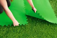 Bestway bodembeschermers 9 st flowclear 5,47 m² groen - thumbnail