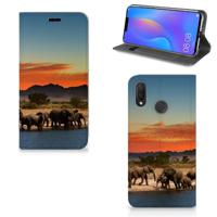 Huawei P Smart Plus | Hoesje maken | Olifanten - thumbnail