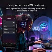 Asus GT-BE98 WiFi-router 2.4 GHz, 5 GHz, 6 GHz - thumbnail