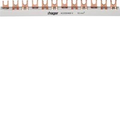 Hager KDN363B HAGER KDN363B veiligheidsschakelaar-toebehoren Phase busbar Meerdere kleuren 1 stuk(s)