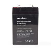 Nedis Oplaadbare Loodaccu | Lead-Acid | 6 V | 4500 mAh | 1 stuks - BALA45006V BALA45006V - thumbnail