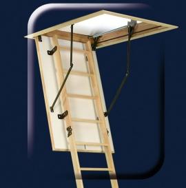 Altrex Woodytrex-Superieur 3-delige zoldertrap (inklap) 110 x 70 - 505025 Altrex Woodytrex-Superieur 3-delige zoldertrap (inklap) 110 x 70 - 505025