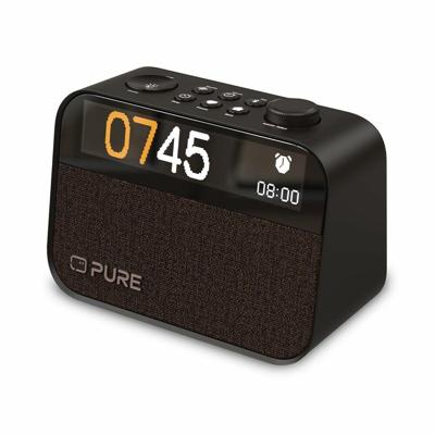 Pure Moment Wekkerradio Sfeerverlichting Koffiezwart