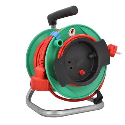 AS Schwabe 12325 Kabelhaspel 50.00 m Rood Randaarde stekker