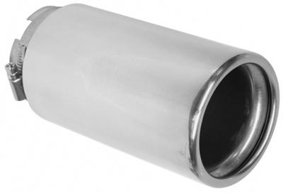 Carpoint uitlaatsierstuk Inox rond 55 66 mm zilver 16 cm Carpoint uitlaatsierstuk Inox rond 55 66 mm zilver 16 cm