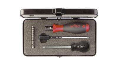 Wiha momentschroevendraaierset torquevario-s (zwart/rood, 0,8 - 5,0 nm, 14-delig, incl. box)