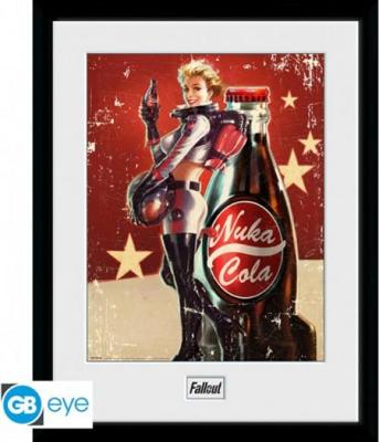 Fallout Framed Print - Nuka Cola Fallout Framed Print - Nuka Cola