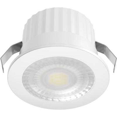 LED Veranda Spot Verlichting - Brinton Glowix - 3W 260 lm 38D - Natuurlijk Wit 4000K - Inbouw - Rond - Wit - Ø44mm Buitenmaat - Ø32mm Zaagmaat
