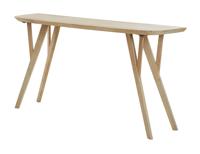 Light & Living Sidetable 'Quenza' Mangohout, 160cm, kleur Naturel - thumbnail