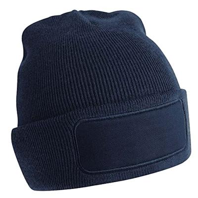 Beechfield CB445R Recycled Original Patch Beanie - Black - One Size