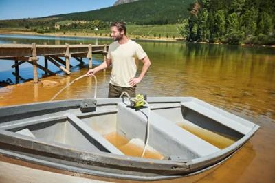 RYOBI Transferpomp 18 Volt ONE + (zonder batterij) RYOBI Transferpomp 18 Volt ONE + (zonder batterij)