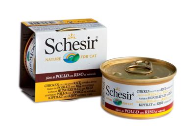 Schesir Natuurlijke zalm 85gD