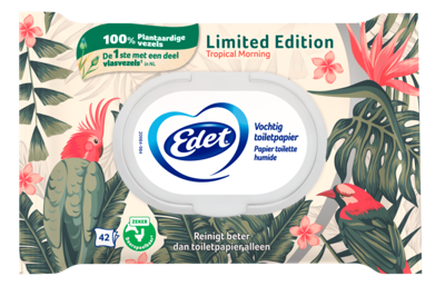 Edet Tropical Morning Vochtig Toiletpapier