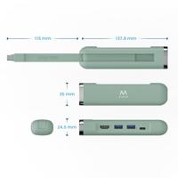 USB-HUB-C 4 Poorten Ewent - thumbnail