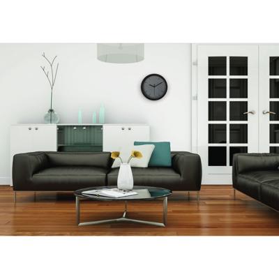 Hama wandklok maxr ø 25 cm geluidsarm grijs