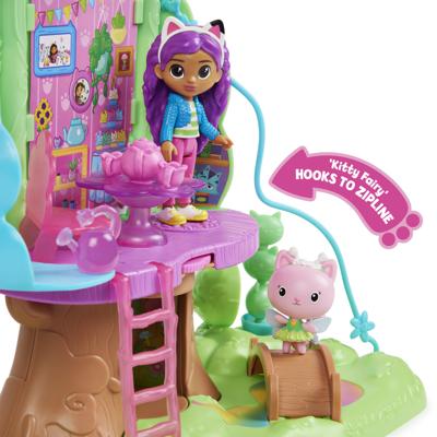 Gabby's Dollhouse Kittys Fairys Garden Treehouse