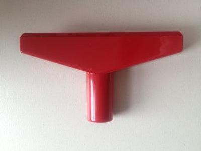 T-stuk 90 mm rood voor profiel-1 T-stuk 90 mm rood voor profiel-1