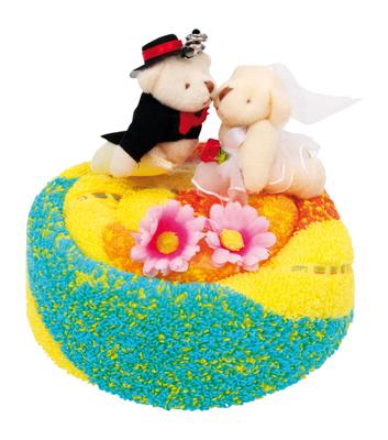 Small Foot houten tol clown, 6st.