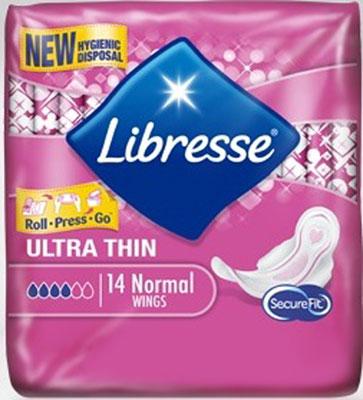 Libresse Ultra normal wing 14 Stuks Libresse Ultra normal wing 14 Stuks