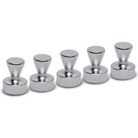 Maul Neodymium magneet MAUL (Ø x h) 12 mm x 16 mm Kegel Zilver 5 stuk(s) 6168696 - thumbnail