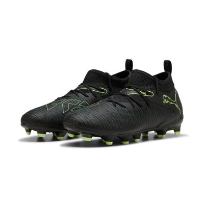 PUMA Future 8 Match Gras / Kunstgras Voetbalschoenen (MG) Kids Zwart Donkergroen Lichtgroen PUMA Future 8 Match Gras / Kunstgras Voetbalschoenen (MG) Kids Zwart Donkergroen Lichtgroen