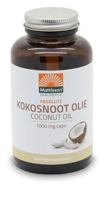 Mattisson Absolute kokosnootolie 1000mg 120 Capsules