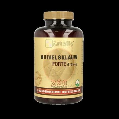 Artelle Duivelsklauw forte 616mg 220 Vegetarische capsules