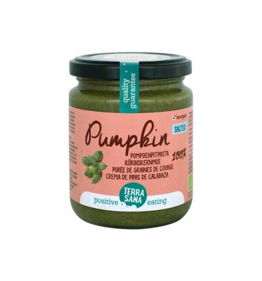 Pompoenpitpasta met himalayazout bio 250 Gram