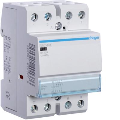 Hager ESC441 Installatiezekeringautomaat 4x NC 400 V Piece 1 stuk(s)