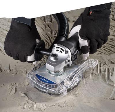 Carat Dustprotect transparante stofkap Haakse slijper 125mm - DPZ0100000