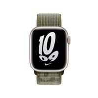 Apple Nike Sport Loop Apple Watch 38mm / 40mm / 41mm Sequoia / Pure Platinum - thumbnail