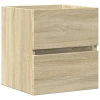 Wastafelkast 41x38,5x45 cm spaanplaat sonoma eikenkleurig - thumbnail
