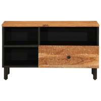 Tv-meubel 80x33x46 cm massief acaciahout - thumbnail