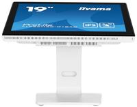 iiyama ProLite T1932MSC-W1SAG computer monitor 48,3 cm (19") 1280 x 1024 Pixels Full HD LED Touchscreen Tafelblad Wit - thumbnail