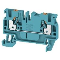 Weidmüller 1521880000 Doorgangsklem 5.1 mm Spanveer Blauw 100 stuk(s) Piece