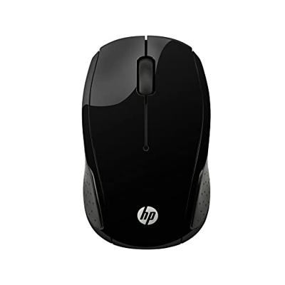 HP Wireless 200 Muis Radiografisch Optisch Zwart 3 Toetsen 1000 dpi