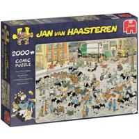 Jan van Haasteren The Cattle Market 2000 pcs Legpuzzel 2000 stuk(s) - thumbnail