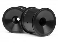 Dish wheel black (2.2in/2pcs) - thumbnail