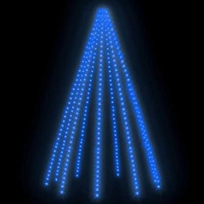Kerstboomverlichting met 400 LED's blauw net 400 cm Kerstboomverlichting met 400 LED's blauw net 400 cm