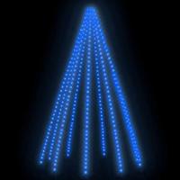 VidaXL Kerstboomverlichting met 400 led&apos;s blauw net 400 cm - thumbnail