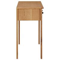 VidaXL Kaptafel 110x40x75 cm massief eikenhout - thumbnail