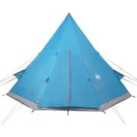 VidaXL Tipitent 4-persoons waterdicht blauw - thumbnail