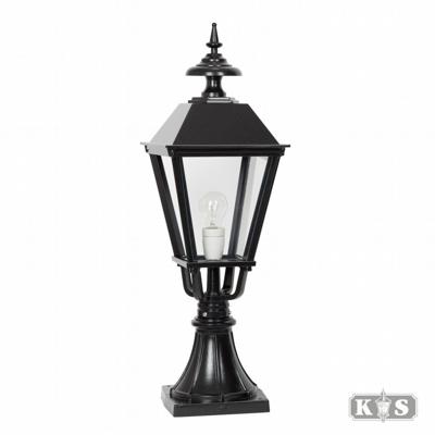 KS Verlichting Nostalgische sokkel lampBlackpool zwart - 5038